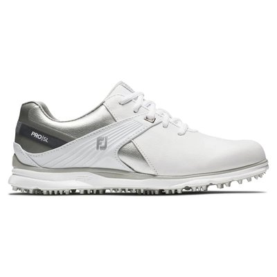 Обувь для гольфа, FootJoy, 98114, WN Pro SL, белый-серый 30050 фото