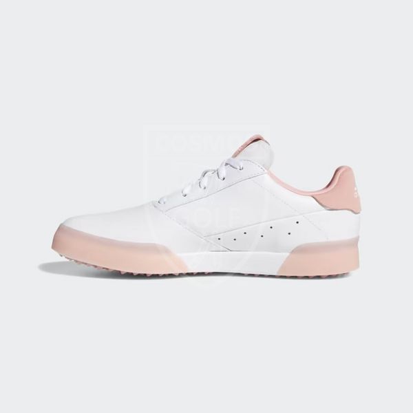 Взуття для гольфу, Adidas, EG9060, WN Adicross Retro, білий-рожевий 30055 фото