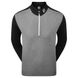 Кофта, Footjoy, MEN'S HEATHER COLOUR BLOCK CHILL - OUT, серый 60005 фото 1