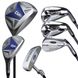 Дитячий набір ключок для гольфу, U.S.KIDSGOLF Right Hand, UL45-s 6 Club DV3 Stand Set All Graphite Grey/Blue Bag 130012 фото 4