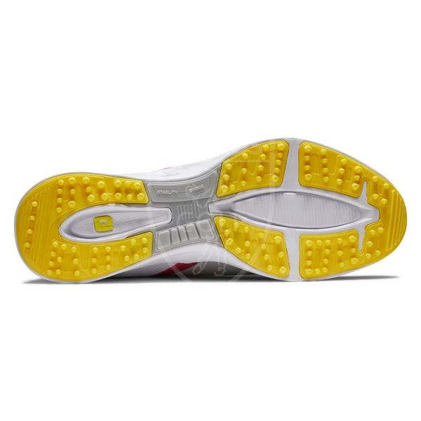 Взуття для гольфу, FootJoy, 92372, WN FJ FUEL, сірий-жовтий-рожевий 30018 фото