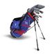 Дитячий набір ключок для гольфу, U.S.KIDSGOLF, Right Hand UL51-s 7 Club DV3 Stand Set, Blue/Red/White Bag 130015 фото 1