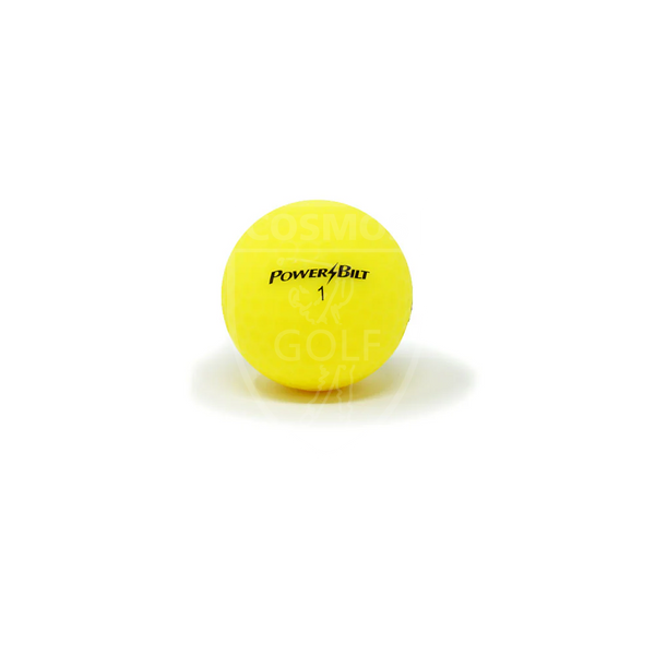 Мячи для гольфа, TPX V, с матовым покрытием, желтые 20019 фото