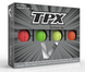 Мячи для гольфа, TPX V, с матовым покрытием, желтые 20019 фото 5