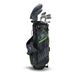 Дитячий набір ключок для гольфу, U.S.KIDSGOLF Right Hand, UL-57s 7 Club DV3 Stand Set All Graphite Grey/Green Bag 130019 фото 2