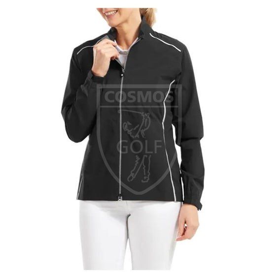 Одежда для гольфа, куртка, Footjoy, HydroLite V2 Rain Damen Regenjacke, 94360, черный 100005 фото