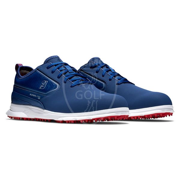 Обувь для гольфа, FootJoy, 58090, MN SUPERLITES XP, синий-красный 30016 фото