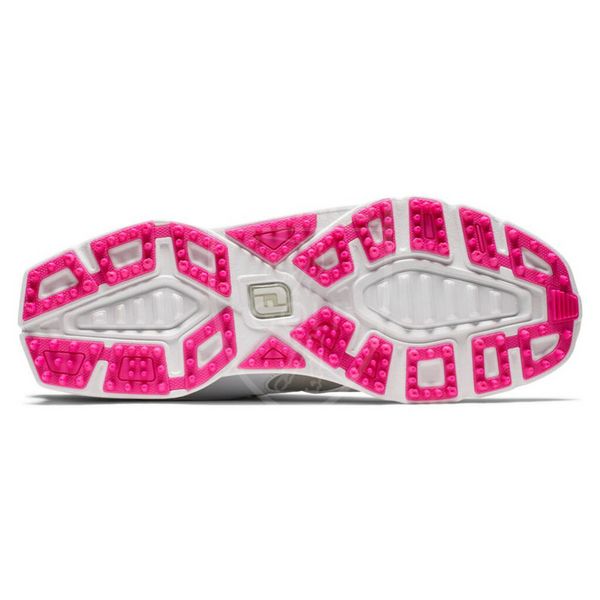 Обувь для гольфа, FootJoy, 98119, WN Pro SL, белый-серый-розовый 30051 фото