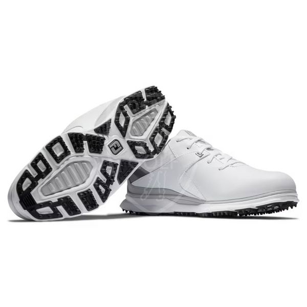 Обувь для гольфа, FootJoy, 53804, MN PRO SL CARBON, белый-серый 30036 фото