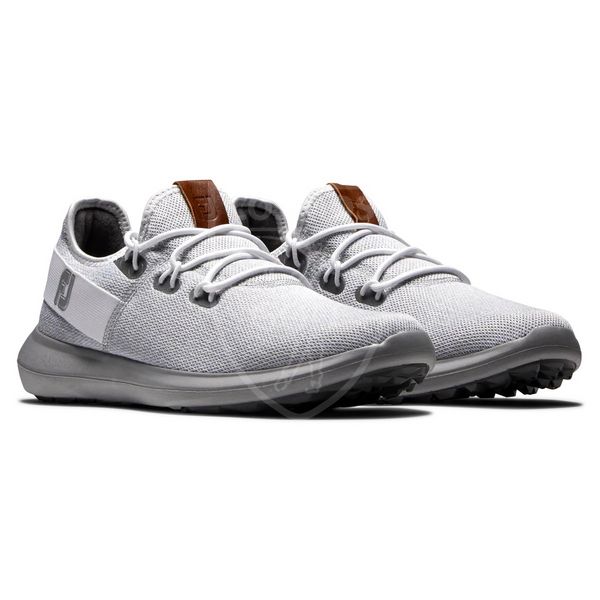 Обувь для гольфа, FootJoy, 56130, MN Flex Coastal Mesh-Previous, белый-серый 30039 фото