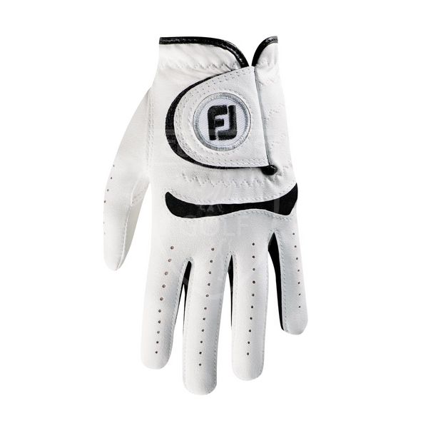 Перчатка для гольфа, FootJoy, 65932E-M - JUNIOR LH PEARL/черный -pM 40021 фото