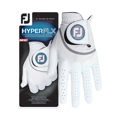 Перчатка для гольфа, FootJoy, 68241M FJ HYPERFLX - LADIES бел. (21) 40035 фото