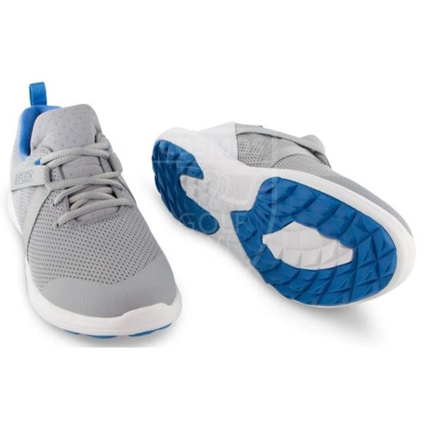 Обувь для гольфа, FootJoy, 95727, WN FLEX, белый-синий-серый 30023 фото