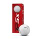М'ячі для гольфу, TP5X, TaylorMade, білі 20000 фото 1