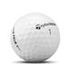 М'ячі для гольфу, TP5X, TaylorMade, білі 20000 фото 4