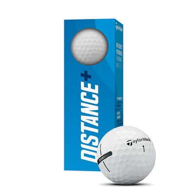 Мячи для гольфа, Distance +, TaylorMade, белые 20004 фото