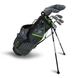 Дитячий повний набір ключок для гольфу, U.S.KIDSGOLF Right Hand UL57-s 7 Club DV3 Stand Set, Grey/Green Bag 130000 фото 1