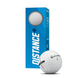 М'ячі для гольфу, Distance +, TaylorMade, білі 20004 фото 1