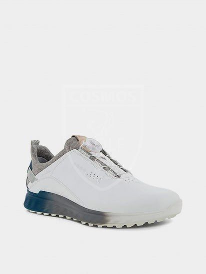 Взуття для гольфу, ECCO, ZM4949, Golf S-Three, білий-синій-сірий, 38р., 30071 фото