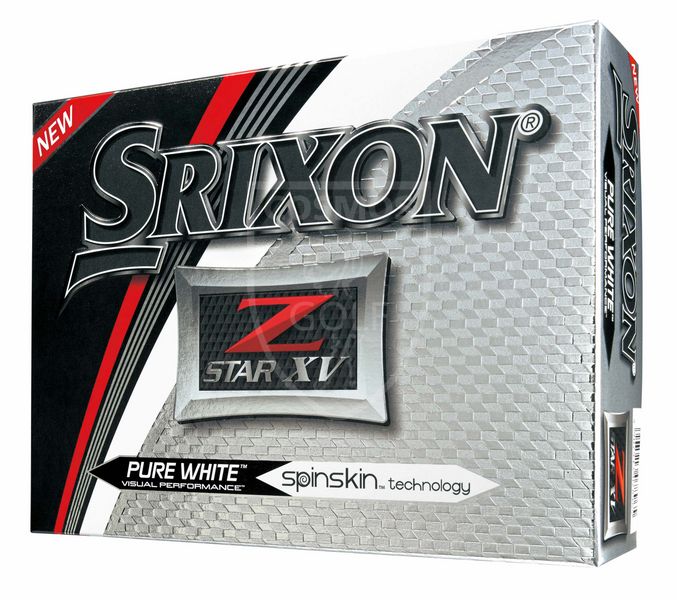 М'ячі для гольфу, Z-Star XV, Srixon, білі 20006 фото