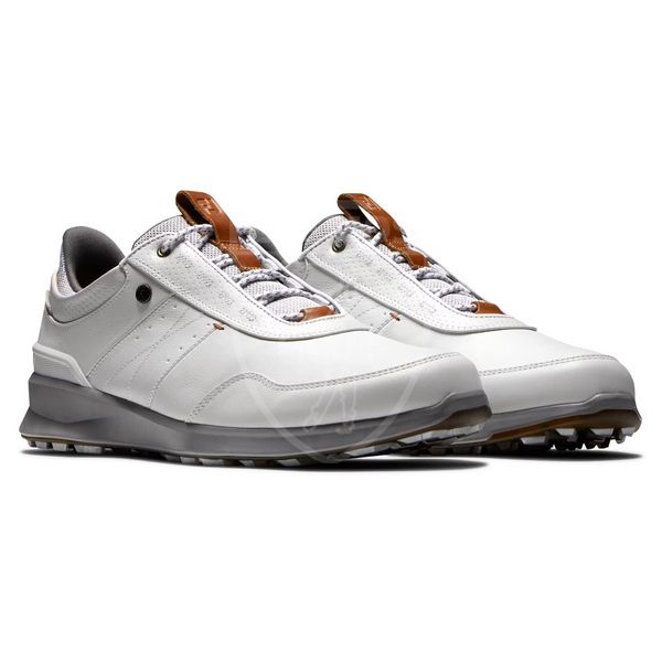 Обувь для гольфа, FootJoy, 50012, MN Stratos, белый-серый 30027-1 фото