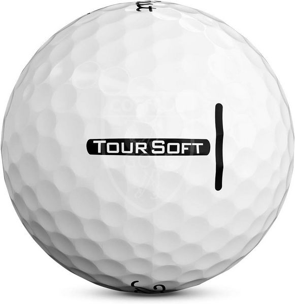 Мячи для гольфа, TOUR SOFT, Titleist, белые 20008 фото