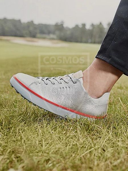 Взуття для гольфу, ECCO, ZW7329, Golf Tray Laced, сірий 30074 фото