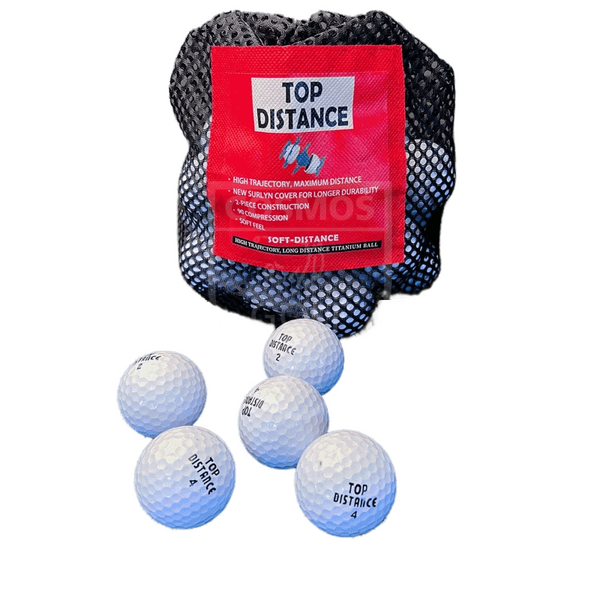Мячи для гольфа, 30 шт., TOP DISTANCE, BIG MAX, белые 20011 фото