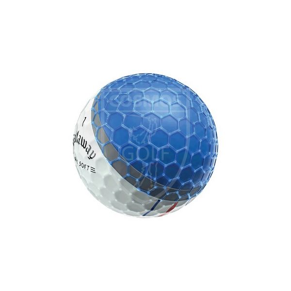 Мячи для гольфа, ERC SOFT, Calloway, белые 20012 фото