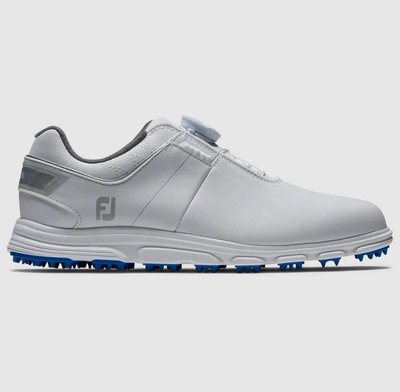 Взуття для гольфу, FootJoy, 45031, JUNIOR PRO SL BOA, біло-сині 30003 фото