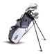 Дитячий набір ключок для гольфу, U.S.KIDSGOLF Right Hand, TS3-60 10 Club Stand Set v5 All Graphite Grey/White/Mar Bag 130009 фото 1