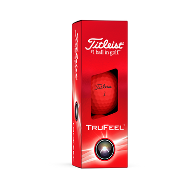 Мячи для гольфа, TRUFEEL, Titleist, красные 20027 фото