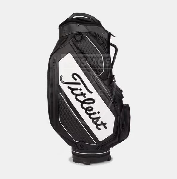 Бег Titleist Tour Series Premium Staff Cart StaDry, чорний з білим TB20CT1-01 фото