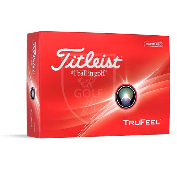 Мячи для гольфа, TRUFEEL, Titleist, красные 20027 фото