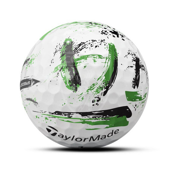 Мячи для гольфа, SpeedSoft Ink, TaylorMade, зеленые 20018 фото