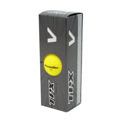 М'ячі для гольфу, TPX V, з матовим покриттям, жовті 20019 фото