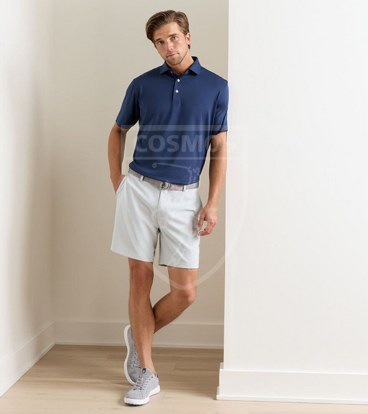 Мужские шорты Peter Millar Salem Performance, светло-серые ME0EB82 BRI р36 фото
