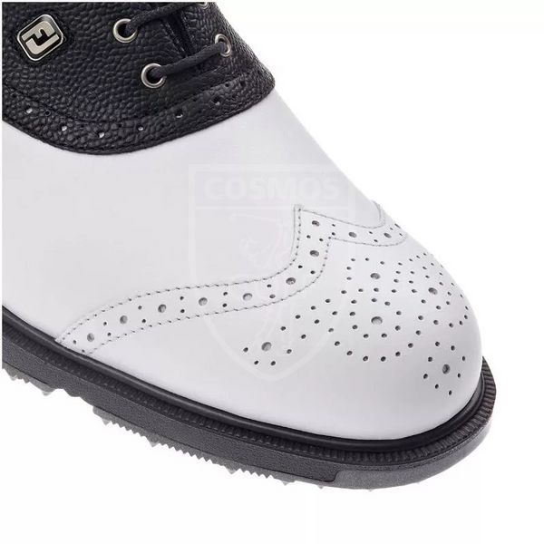Взуття для гольфу, FootJoy, 52605, MN AQL, білий-чорний 30033 фото