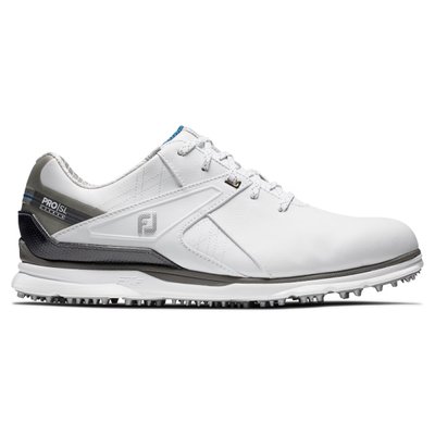 Обувь для гольфа, FootJoy, 53104, MN PRO SL CARBON, белый-серый 30034 фото