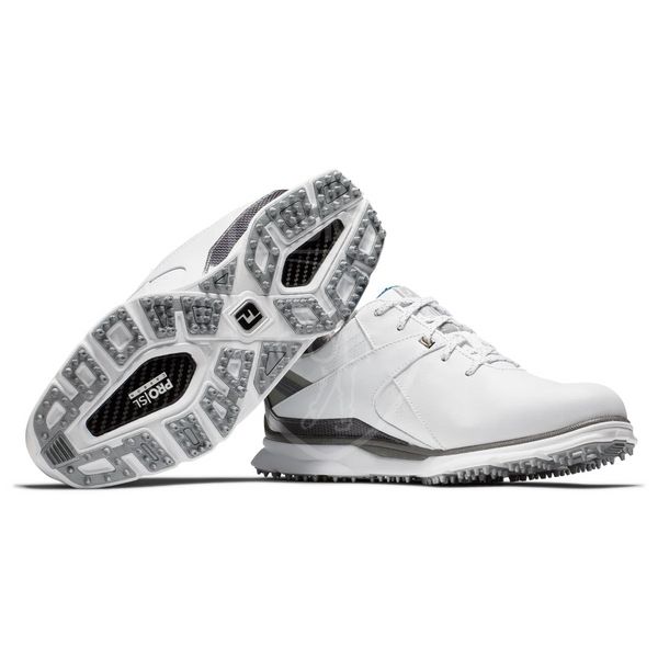 Взуття для гольфу, FootJoy, 53104, MN PRO SL CARBON, білий-сірий 30034 фото