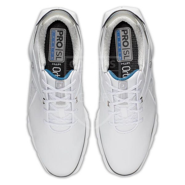 Взуття для гольфу, FootJoy, 53104, MN PRO SL CARBON, білий-сірий 30034 фото