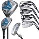Дитячий набір ключок для гольфу, U.S.KIDSGOLF Right Hand, UL45-s 7 Club DV3 Stand Set All Graphite Grey/Teal Bag 130018 фото 4