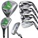 Дитячий набір ключок для гольфу, U.S.KIDSGOLF Right Hand, UL-57s 7 Club DV3 Stand Set All Graphite Grey/Green Bag 130019 фото 4