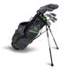 Детский набор клюшек для гольфа, U.S.KIDSGOLF Right Hand, UL-57s 7 Club DV3 Stand Set All Graphite Grey/Green Bag 130019 фото 1