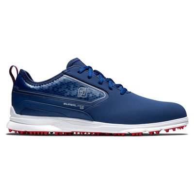 Взуття для гольфу, FootJoy, 58090, MN SUPERLITES XP, синій-червоний 30016 фото