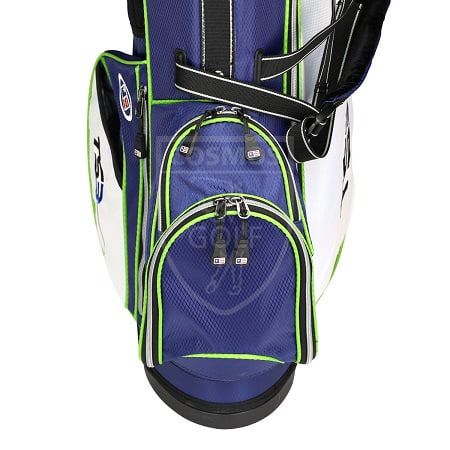 Дитячий набір ключок для гольфу, U.S.KIDSGOLF Right Hand, TS3-57 10 Club Stand Set v10 All METAL Nav/Whi/Lim Bag 130020 фото