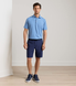 Мужские шорты Peter Millar Salem Performance, темно-синие ME0EB82 NAV р36 фото 2