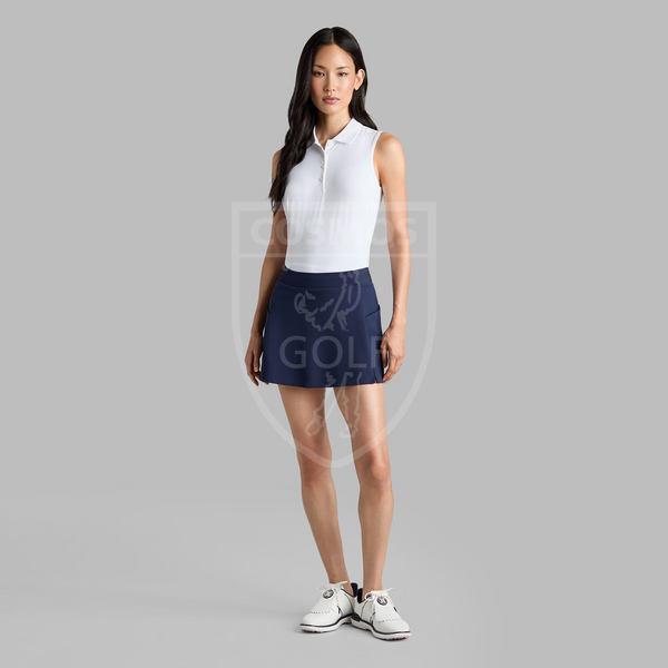 Жіноче поло без рукавів G/Fore PLEATED COLLAR, біле GLP000151 рS біл фото