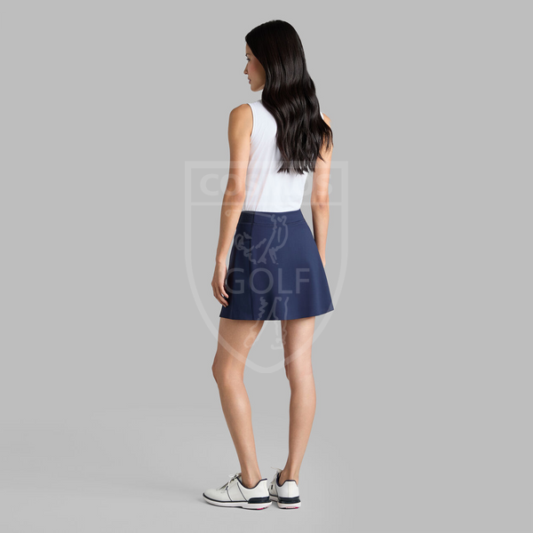 Жіноче поло без рукавів G/Fore PLEATED COLLAR, біле GLP000151 рS біл фото