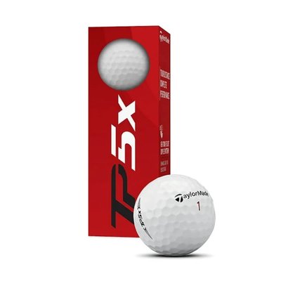 М'ячі для гольфу, TP5X, TaylorMade, білі 20000 фото